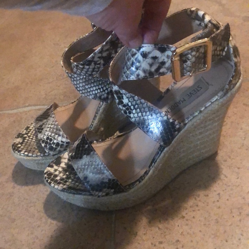 Steve Madden Python Wedges - image 2